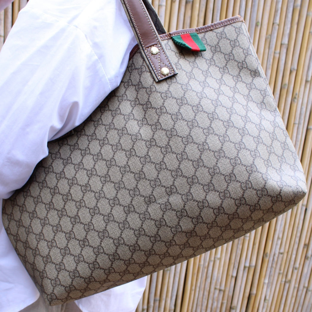 Gucci Sherry Line Tote Bag