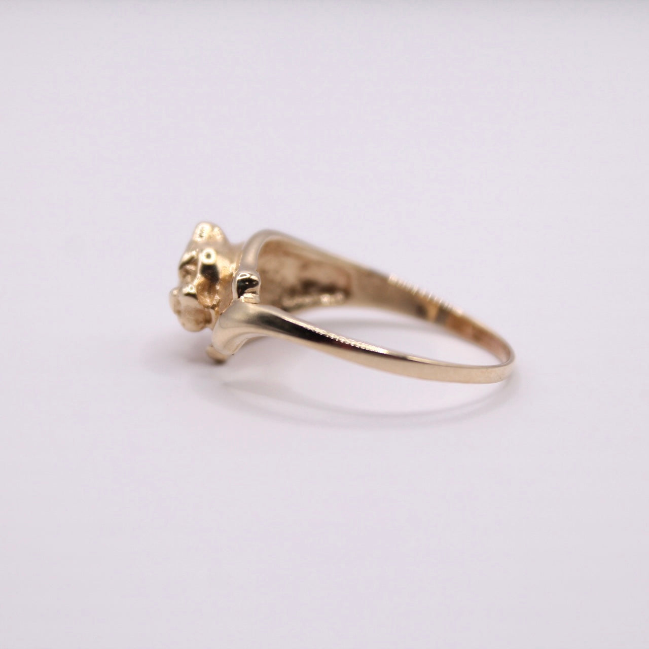 Plain Panther Wrap Ring