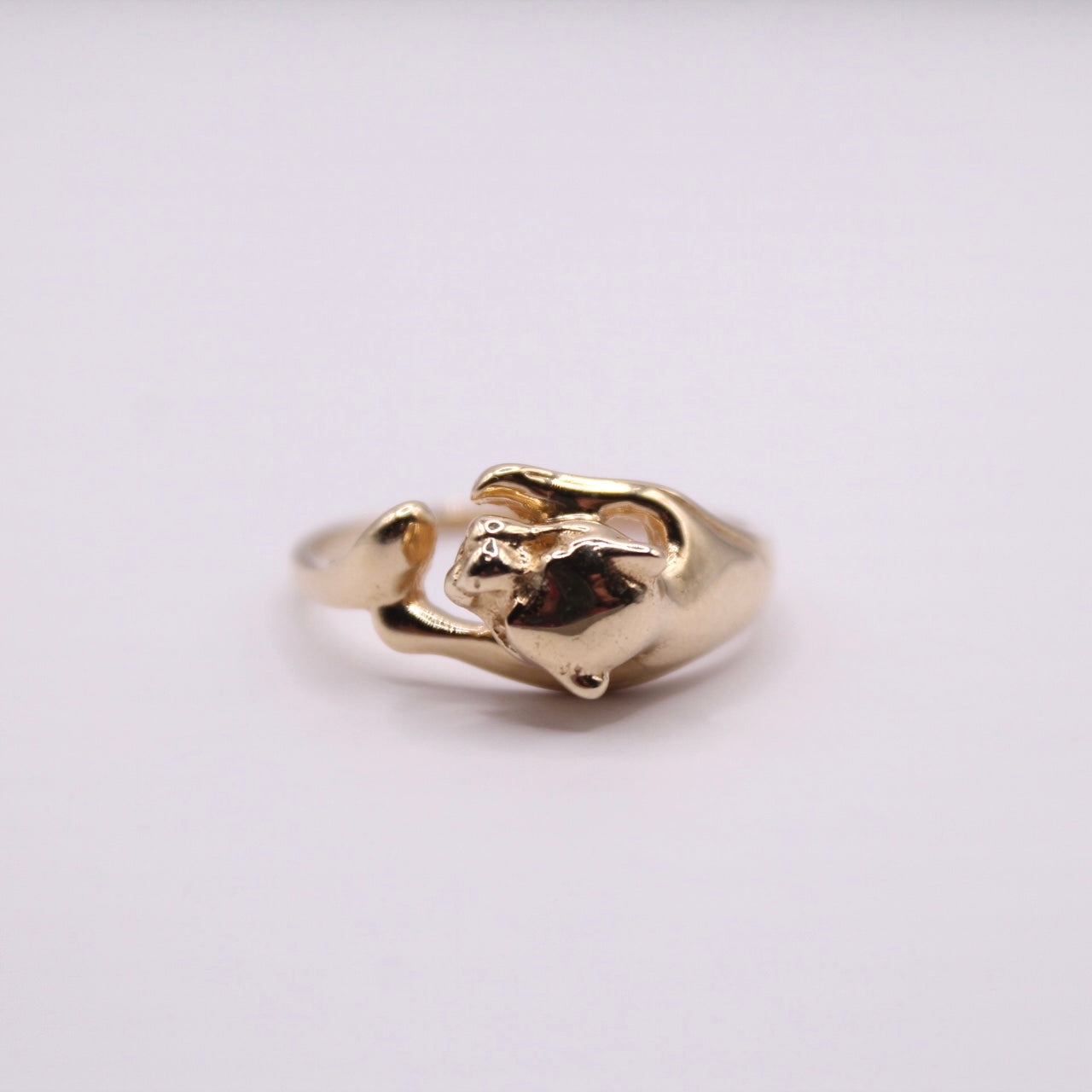 Plain Panther Wrap Ring