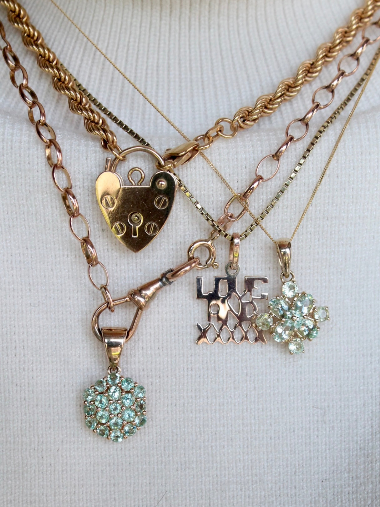 Padlock Charm