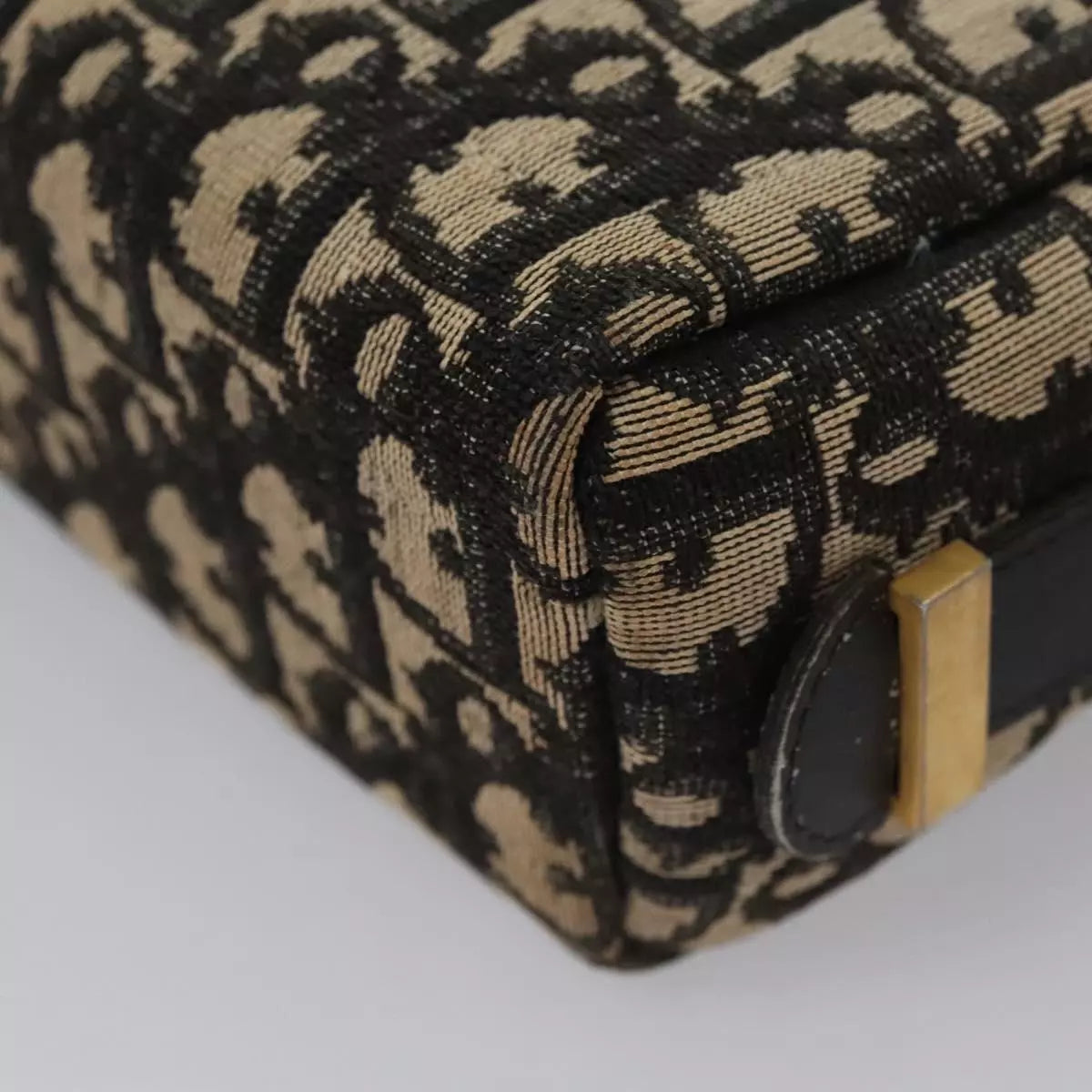 Christian Dior Trotter Canvas Shoulder Bag