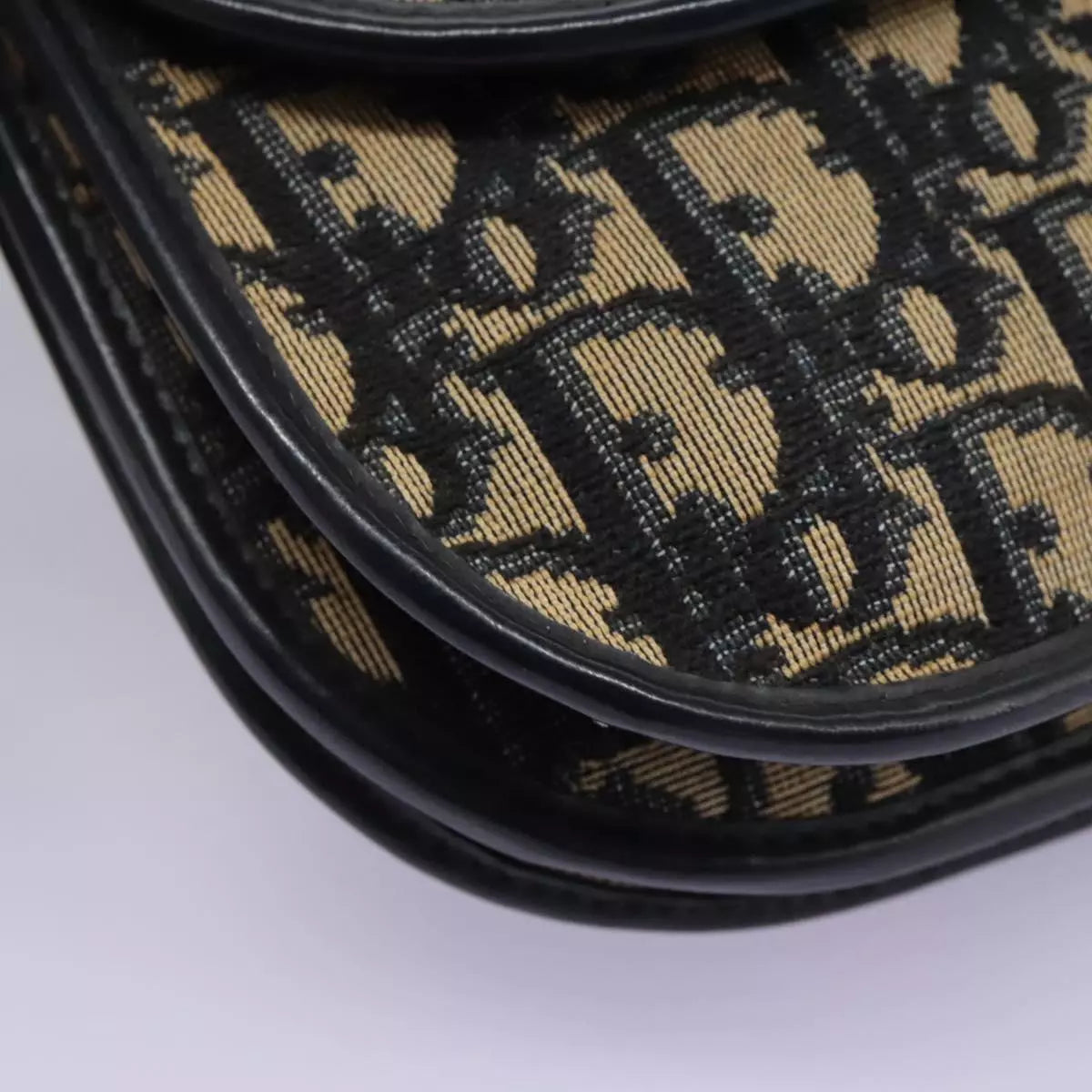 Christian Dior Trotter Canvas Shoulder Bag