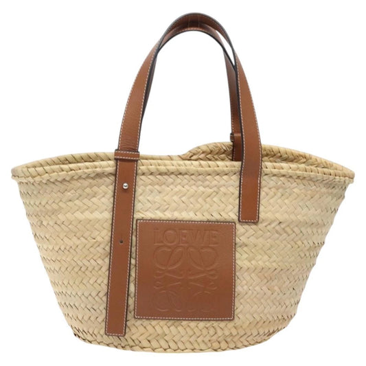 Loewe Medium Anagram Raffia Tote Bag