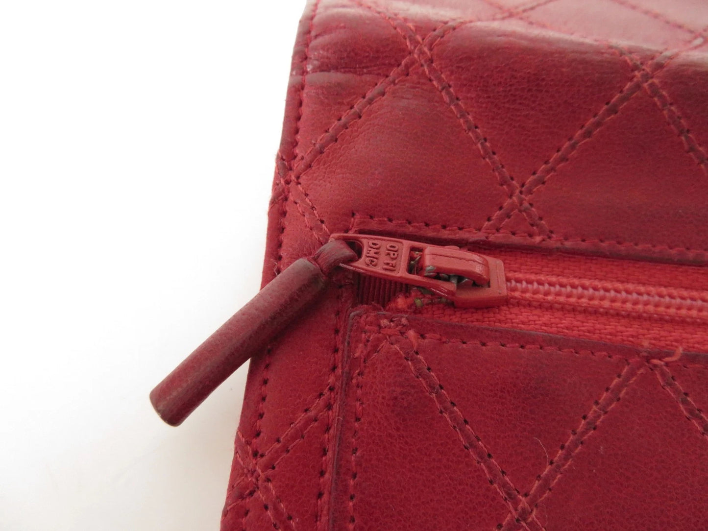Chanel Quilted Leather Bifold Wallet