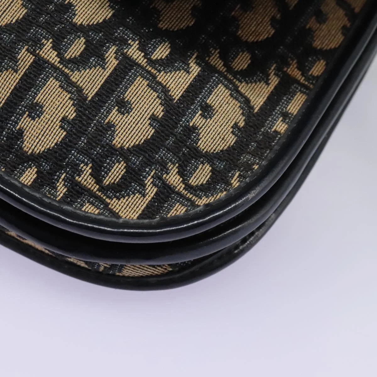 Christian Dior Trotter Canvas Shoulder Bag