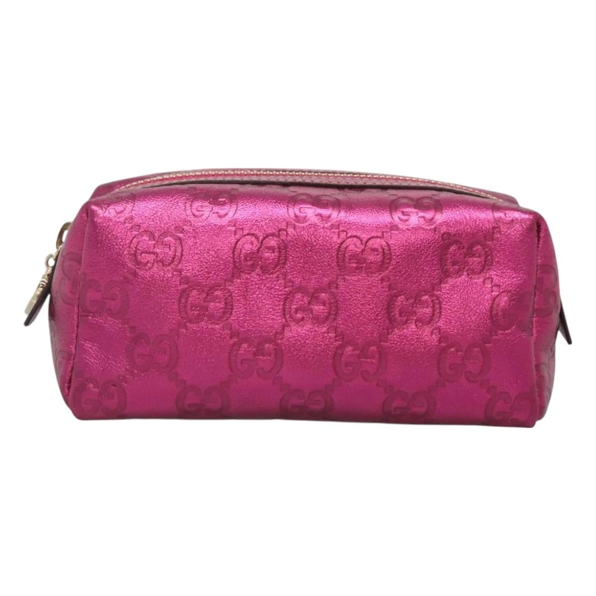 Gucci Guccissima Metallic Pouch
