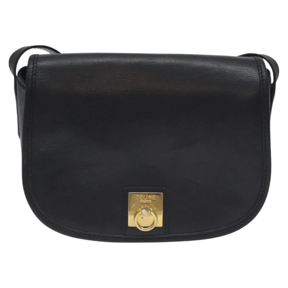 Celine Leather Shoulder Bag
