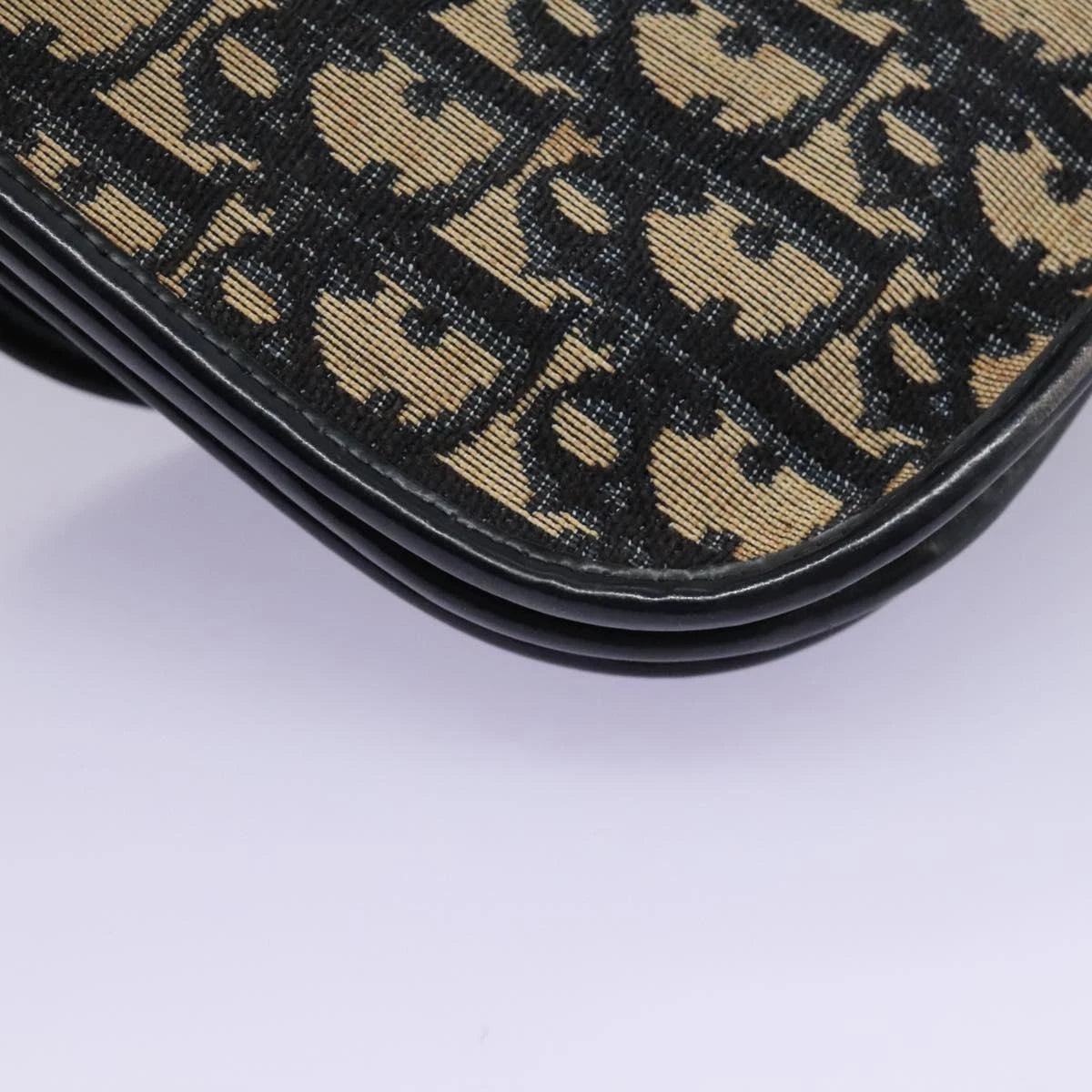Christian Dior Trotter Canvas Shoulder Bag