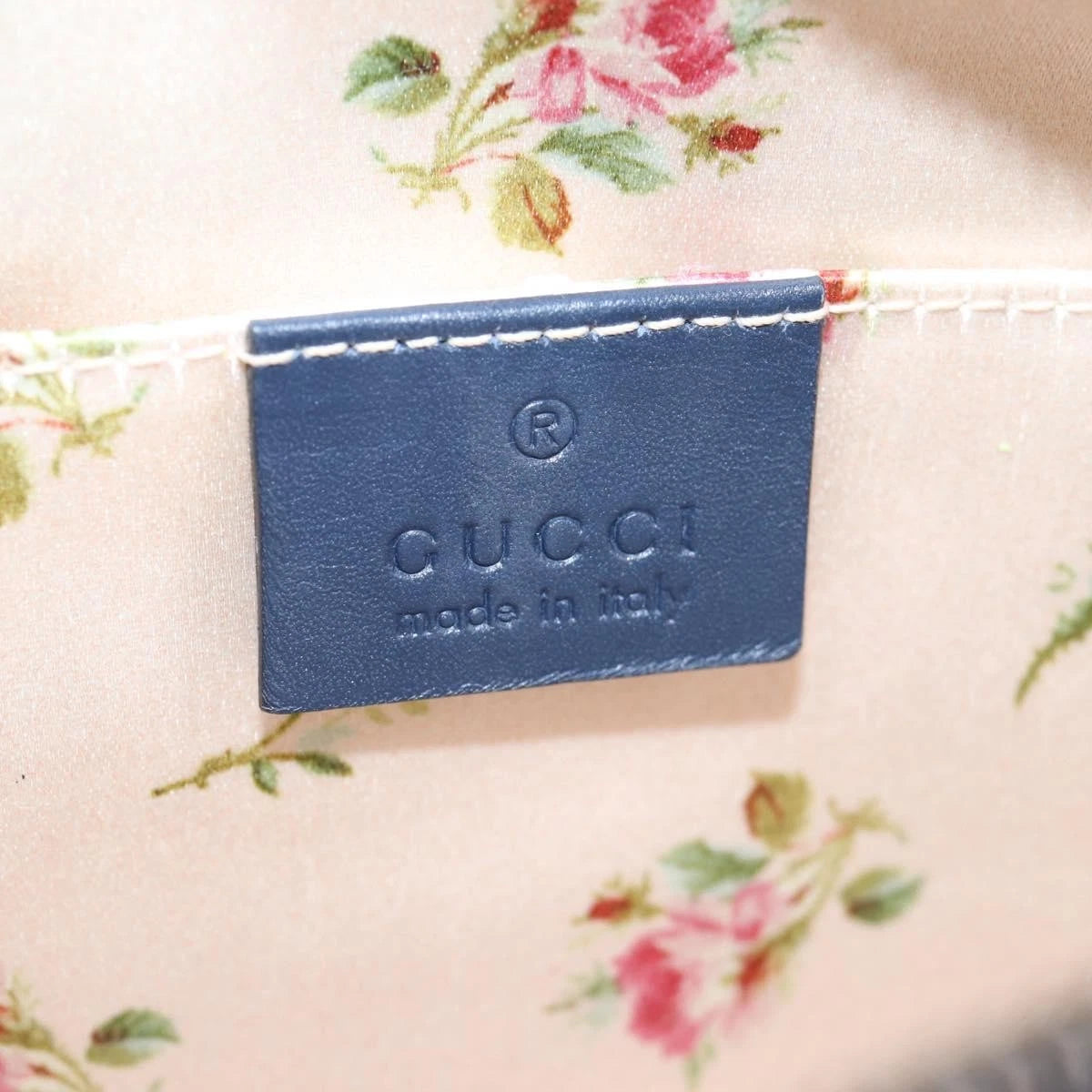 Gucci GG Marmont Denim Pouch