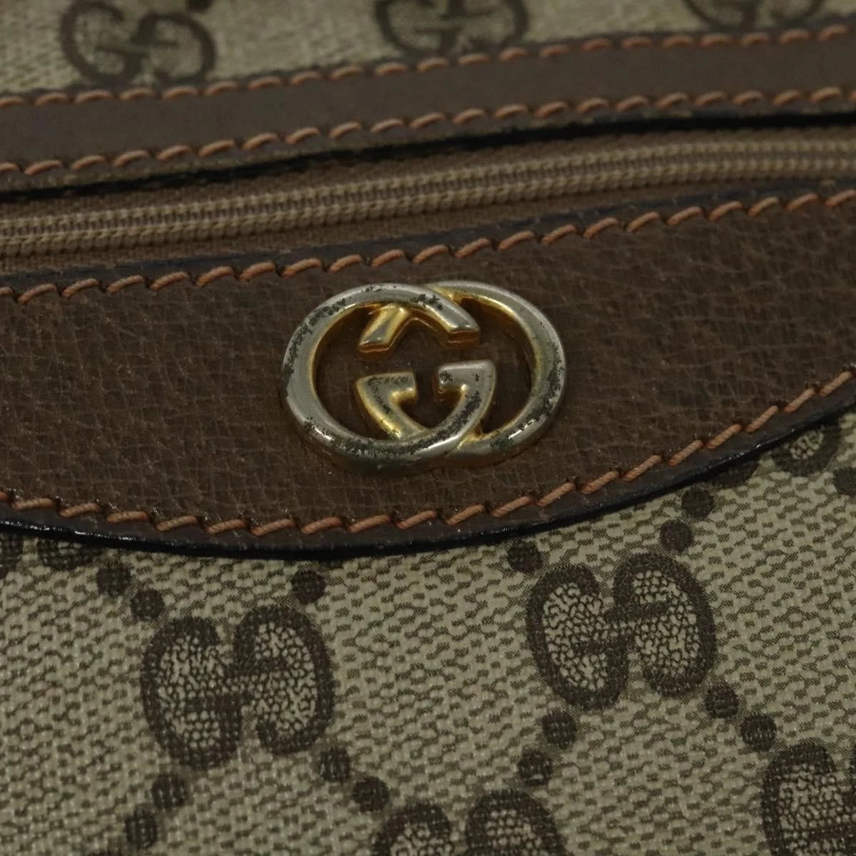 Gucci Supreme PVC Shoulder Bag
