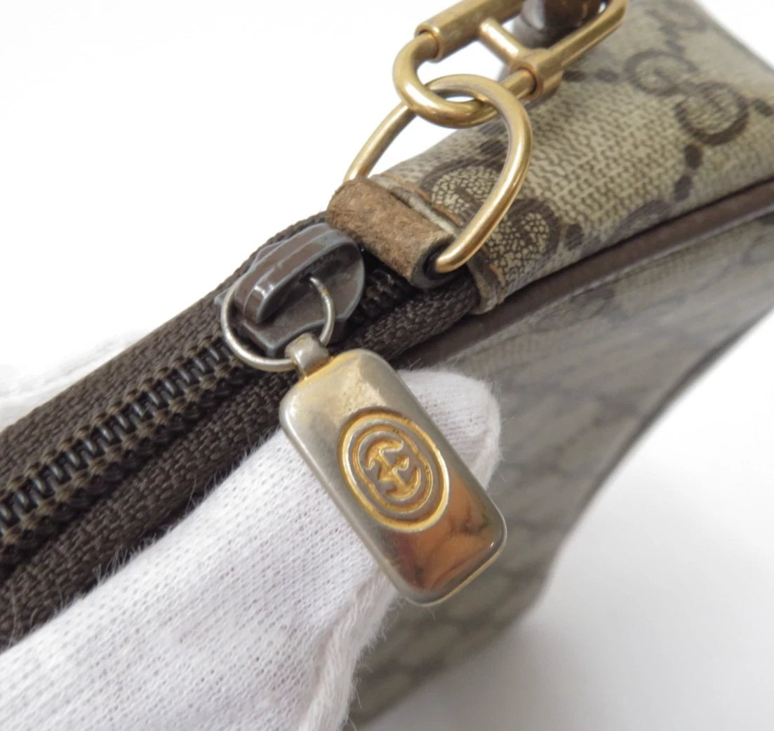 Gucci PVC GG Supreme Crossbody Bag