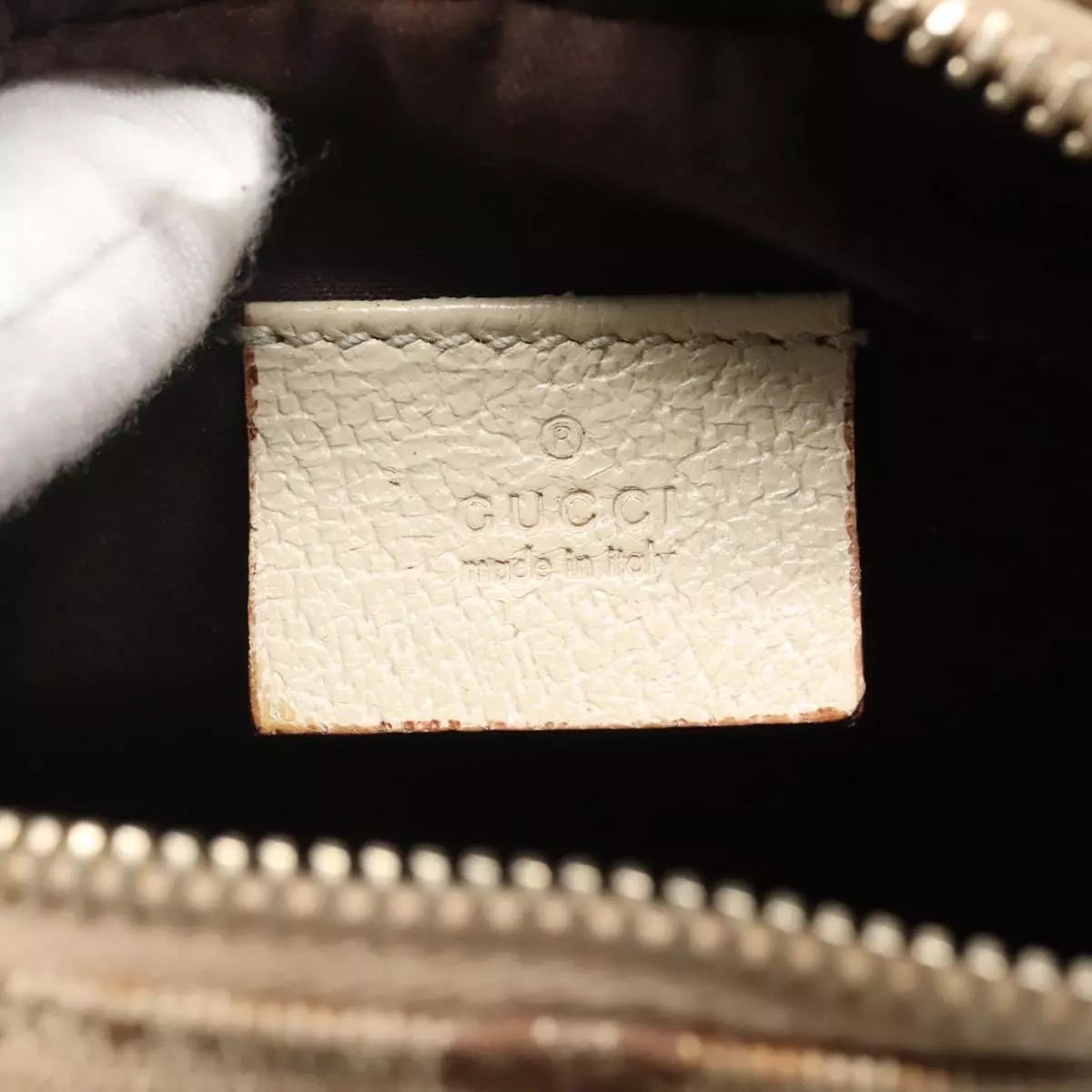 Gucci Canvas Shoulder Pouch
