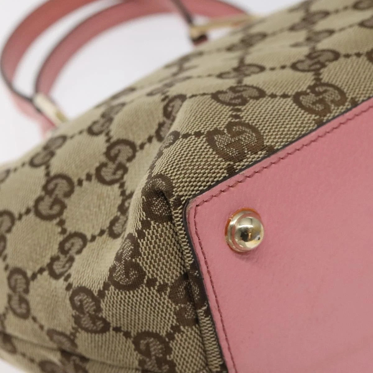 Gucci Canvas Hand Bag