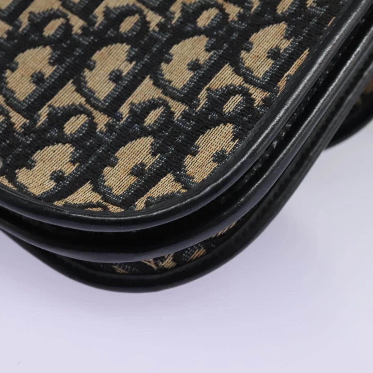 Christian Dior Trotter Canvas Shoulder Bag
