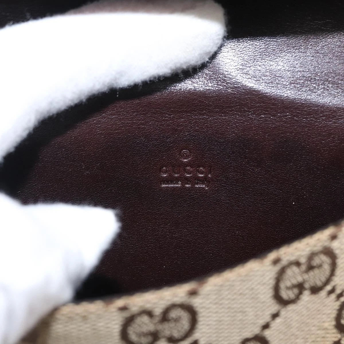 Gucci GG Canvas Shoulder Pouch