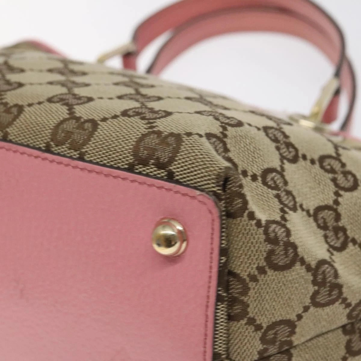 Gucci Canvas Hand Bag