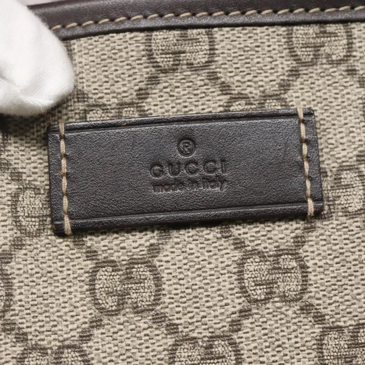 Gucci GG Supreme PVC Tote Bag