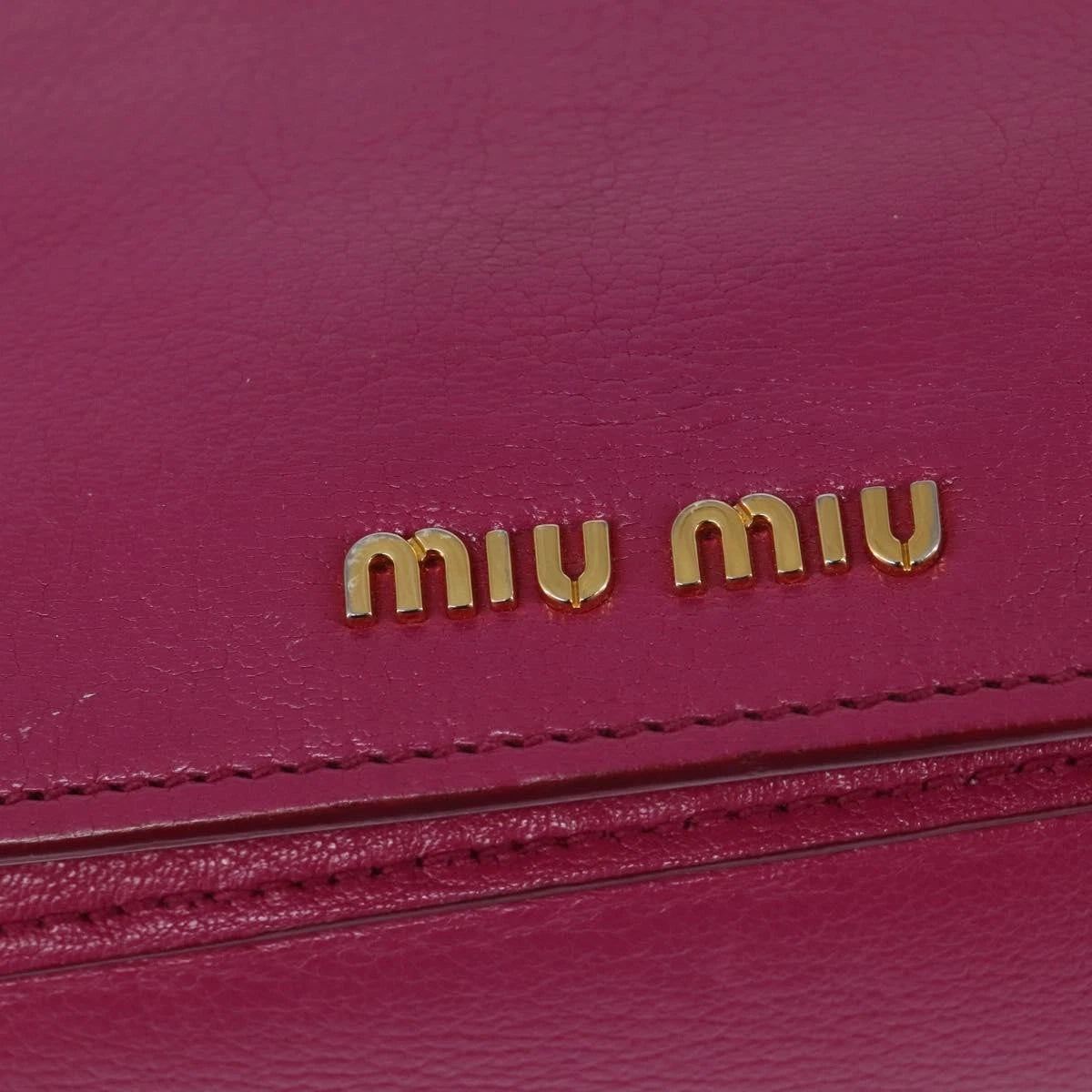 Miu Miu 2way Leather Hand Bag