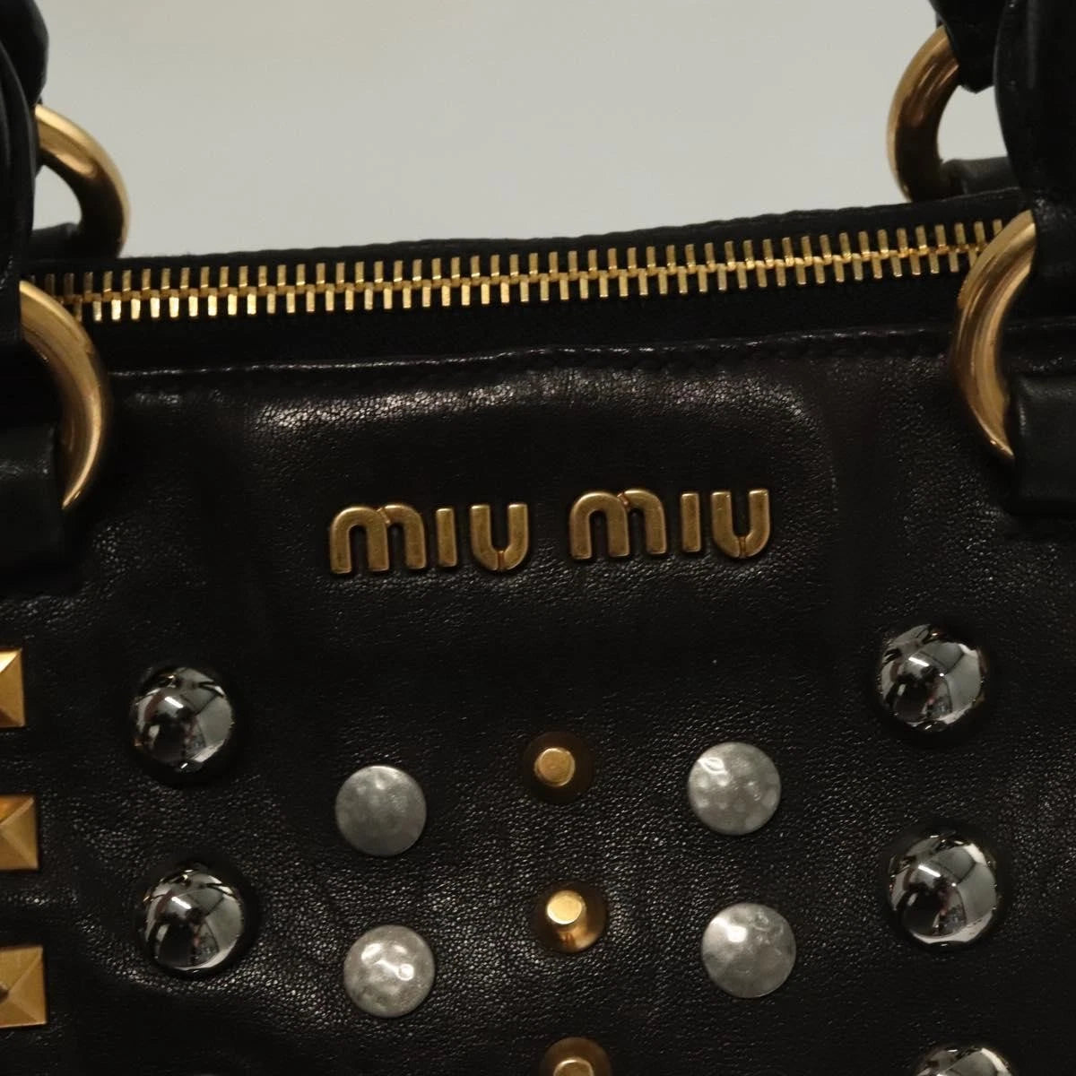 Miu Miu Studs Hand Bag