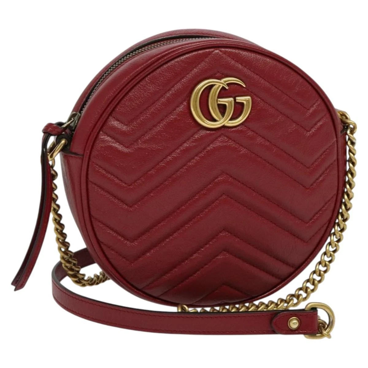 Gucci Marmont Round Shoulder Bag