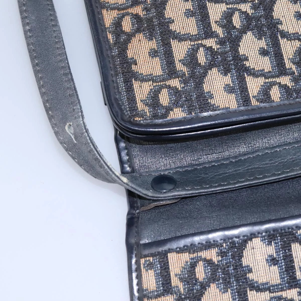 Christian Dior Trotter Canvas Shoulder Bag