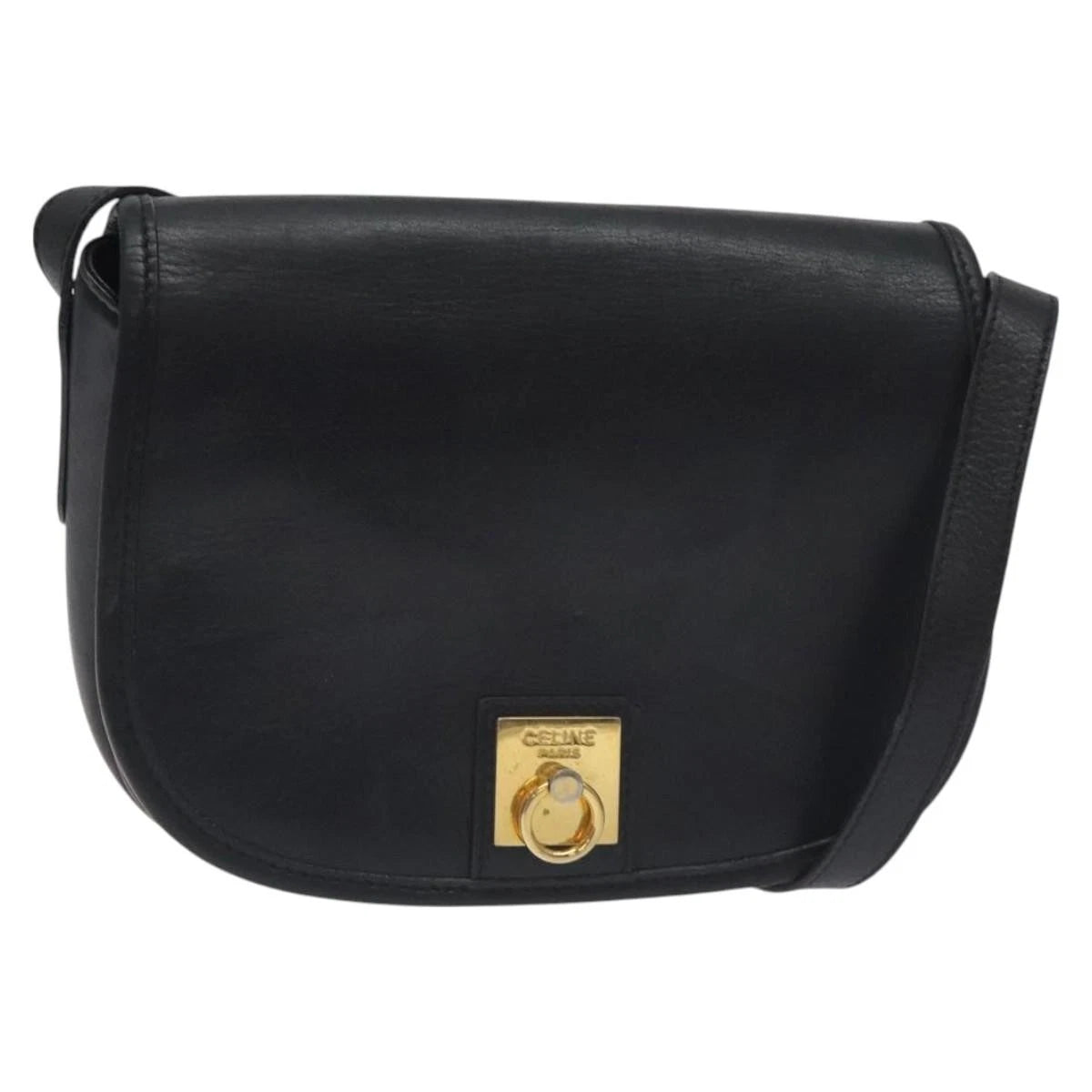 Celine Leather Shoulder Bag