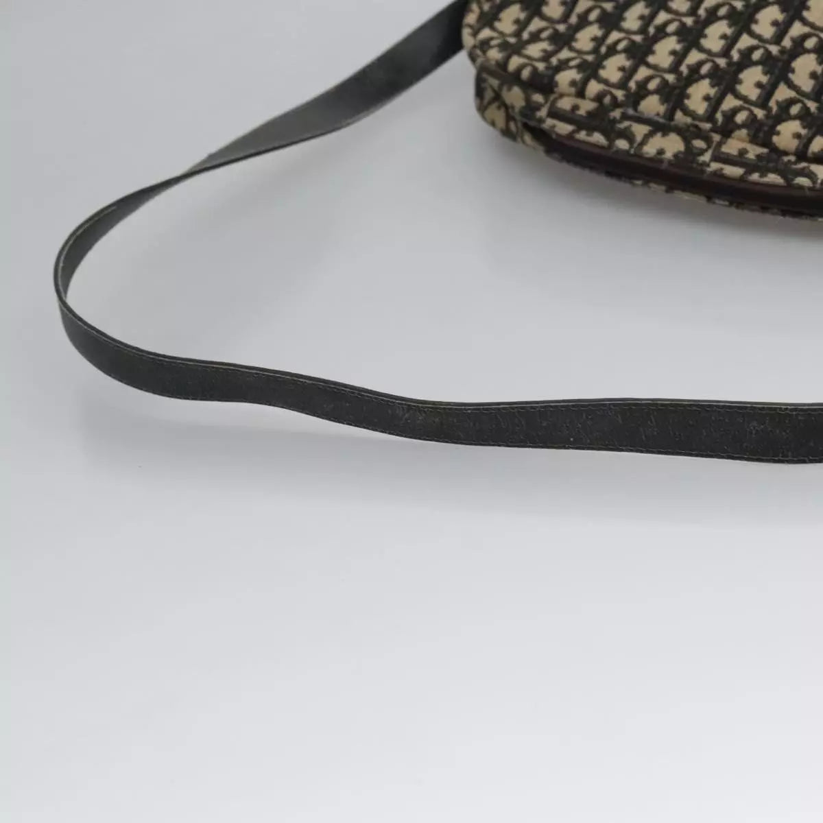 Christian Dior Trotter Canvas Shoulder Bag