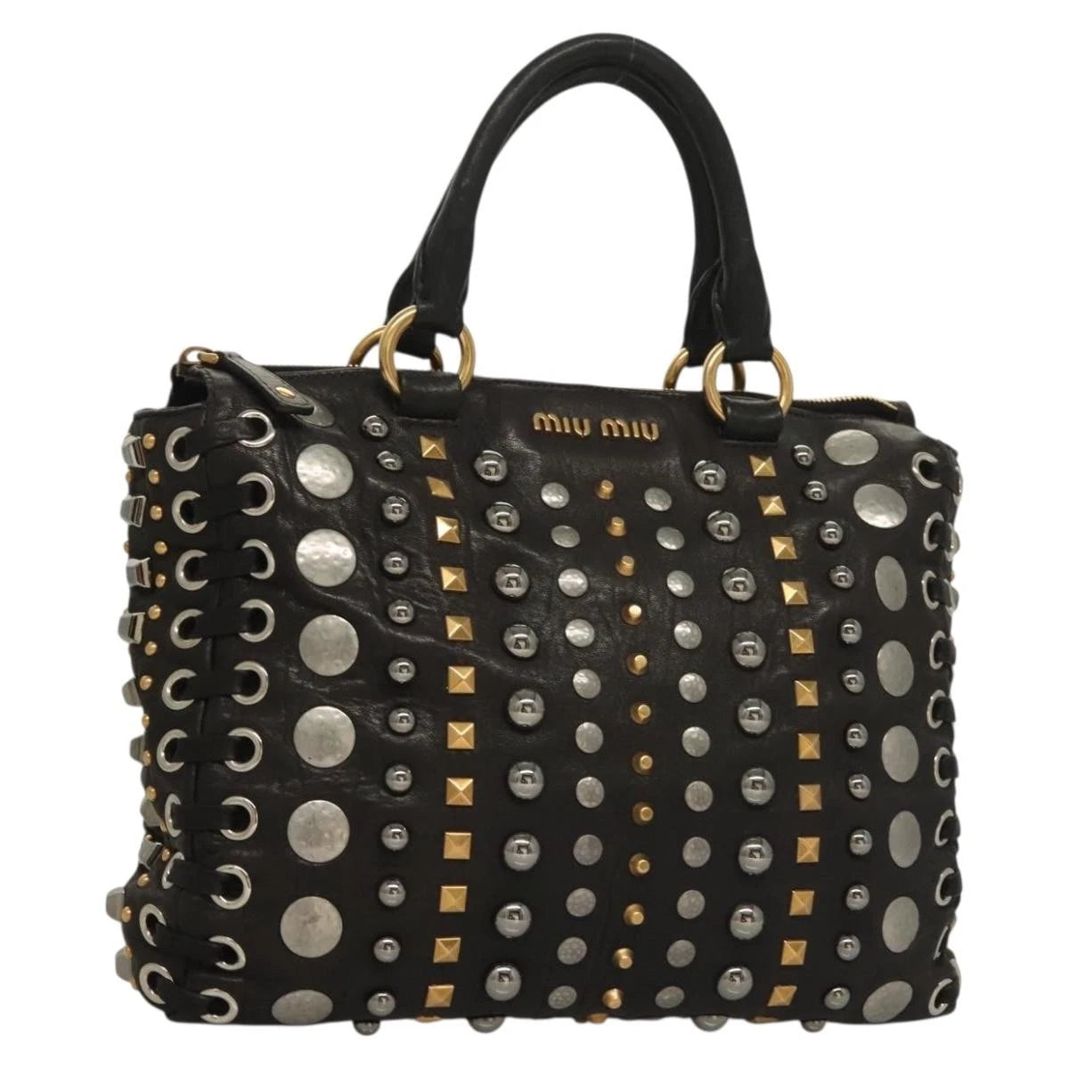 Miu Miu Studs Hand Bag