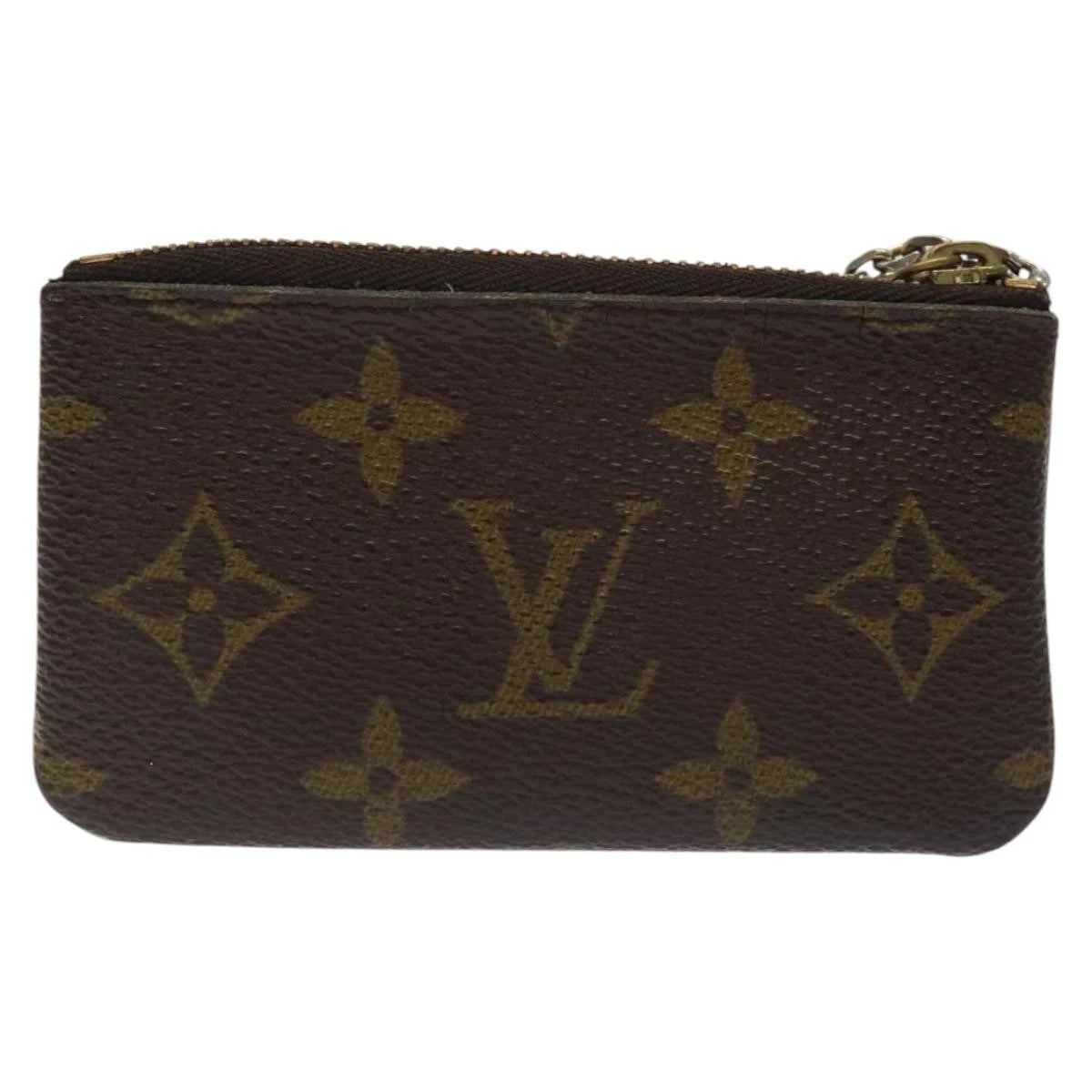 Louis Vuitton Monogram Pochette Cles Coin Purse