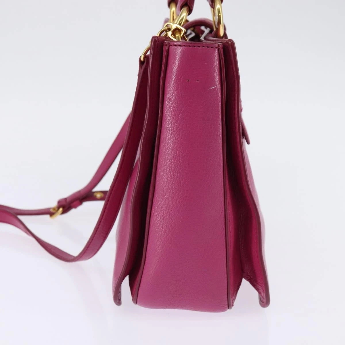 Miu Miu 2way Leather Hand Bag