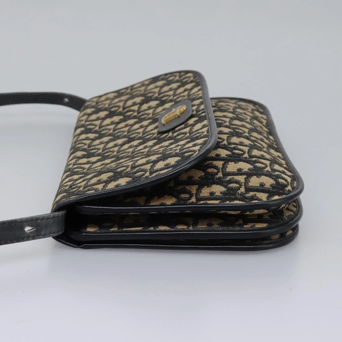 Christian Dior Trotter Canvas Shoulder Bag
