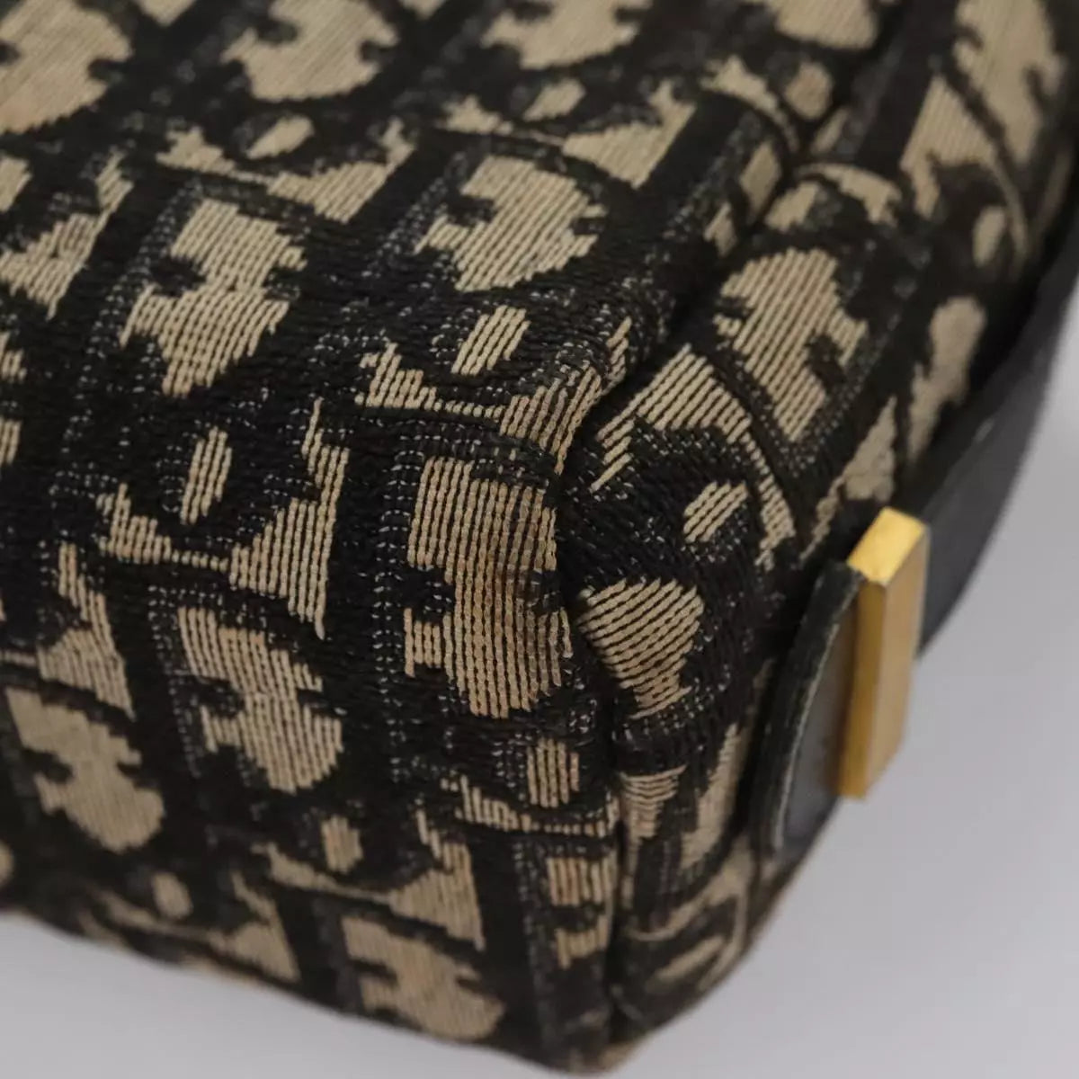 Christian Dior Trotter Canvas Shoulder Bag