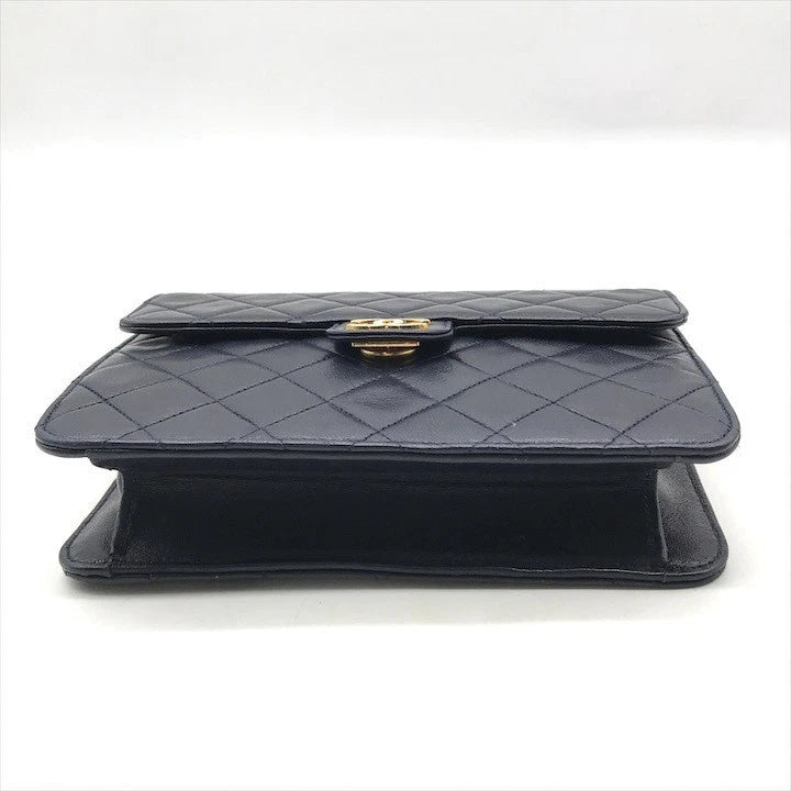 Chanel Push Lock Shoulder Bag