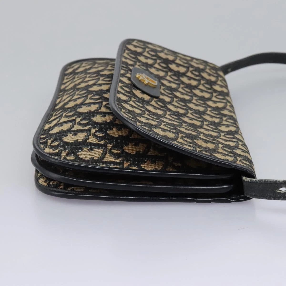 Christian Dior Trotter Canvas Shoulder Bag