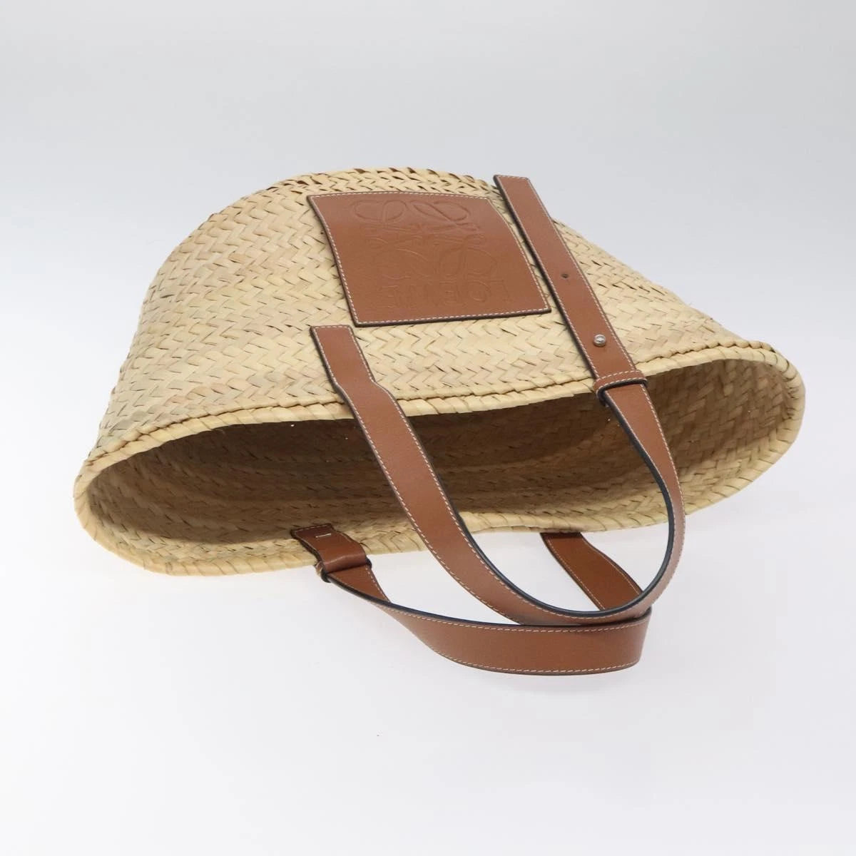 Loewe Medium Anagram Raffia Tote Bag
