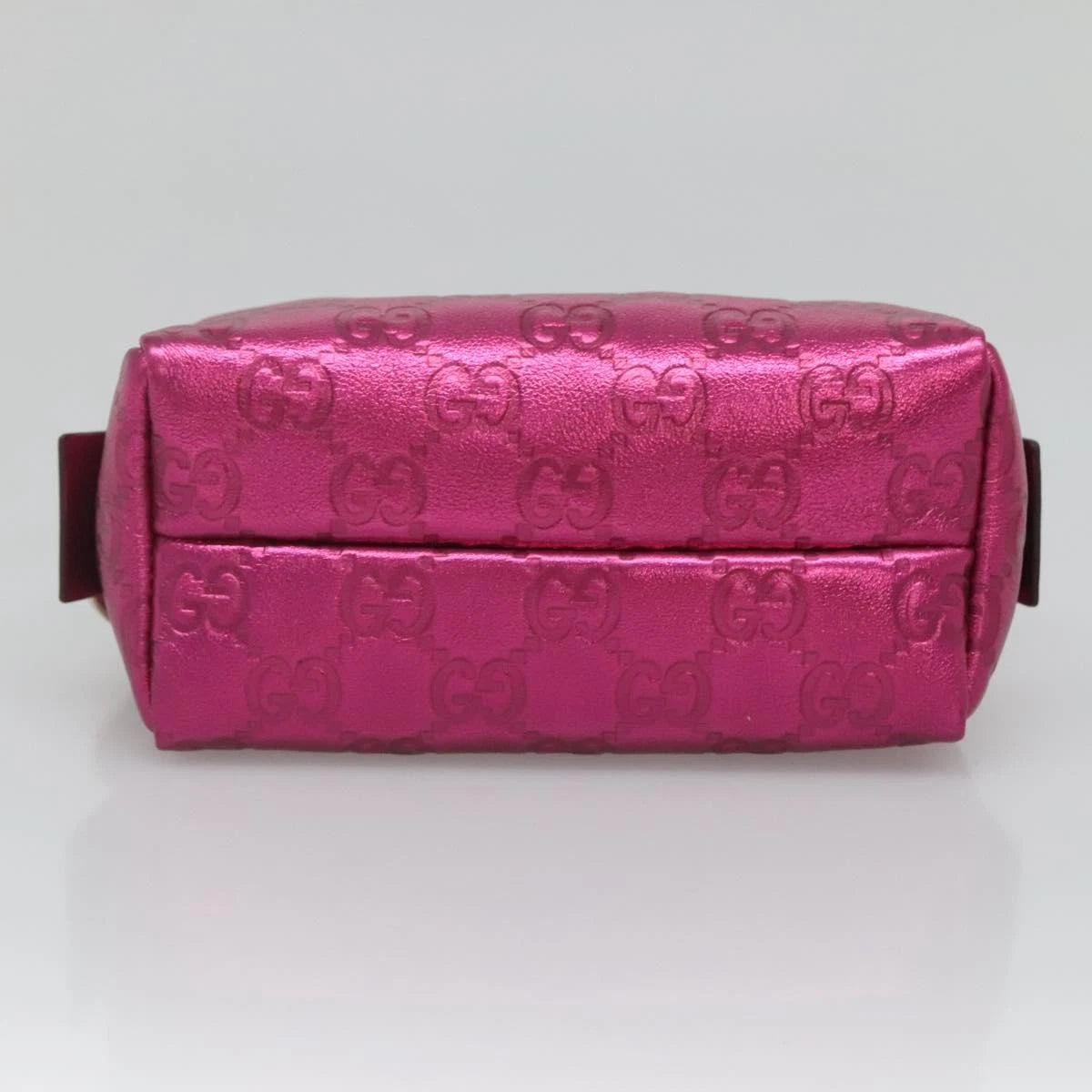 Gucci Guccissima Metallic Pouch