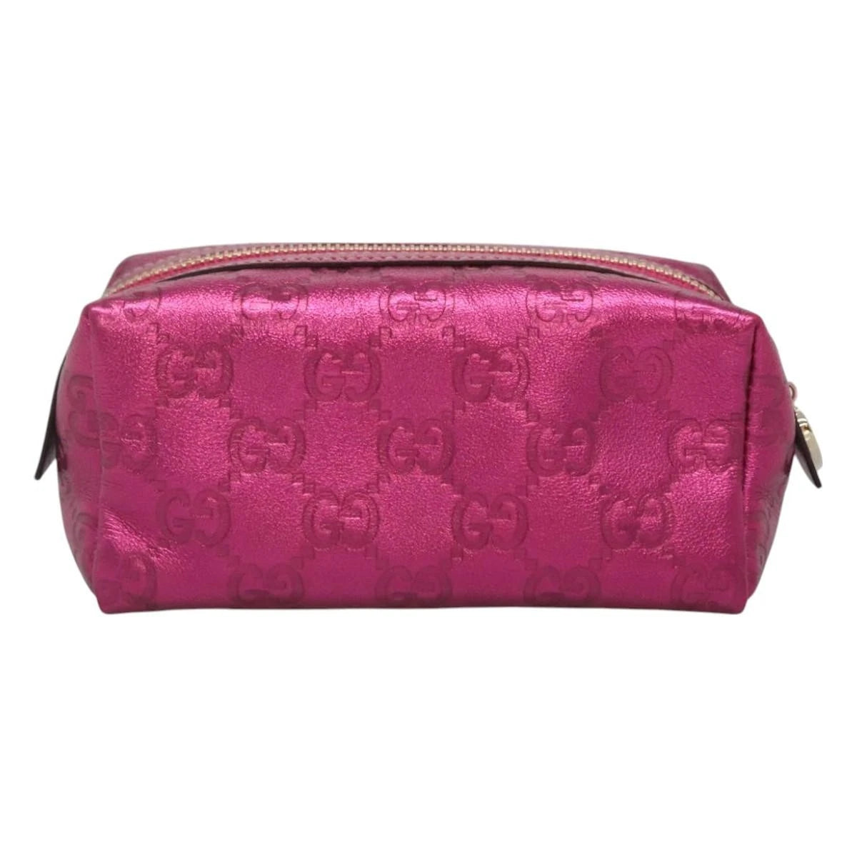 Gucci Guccissima Metallic Pouch