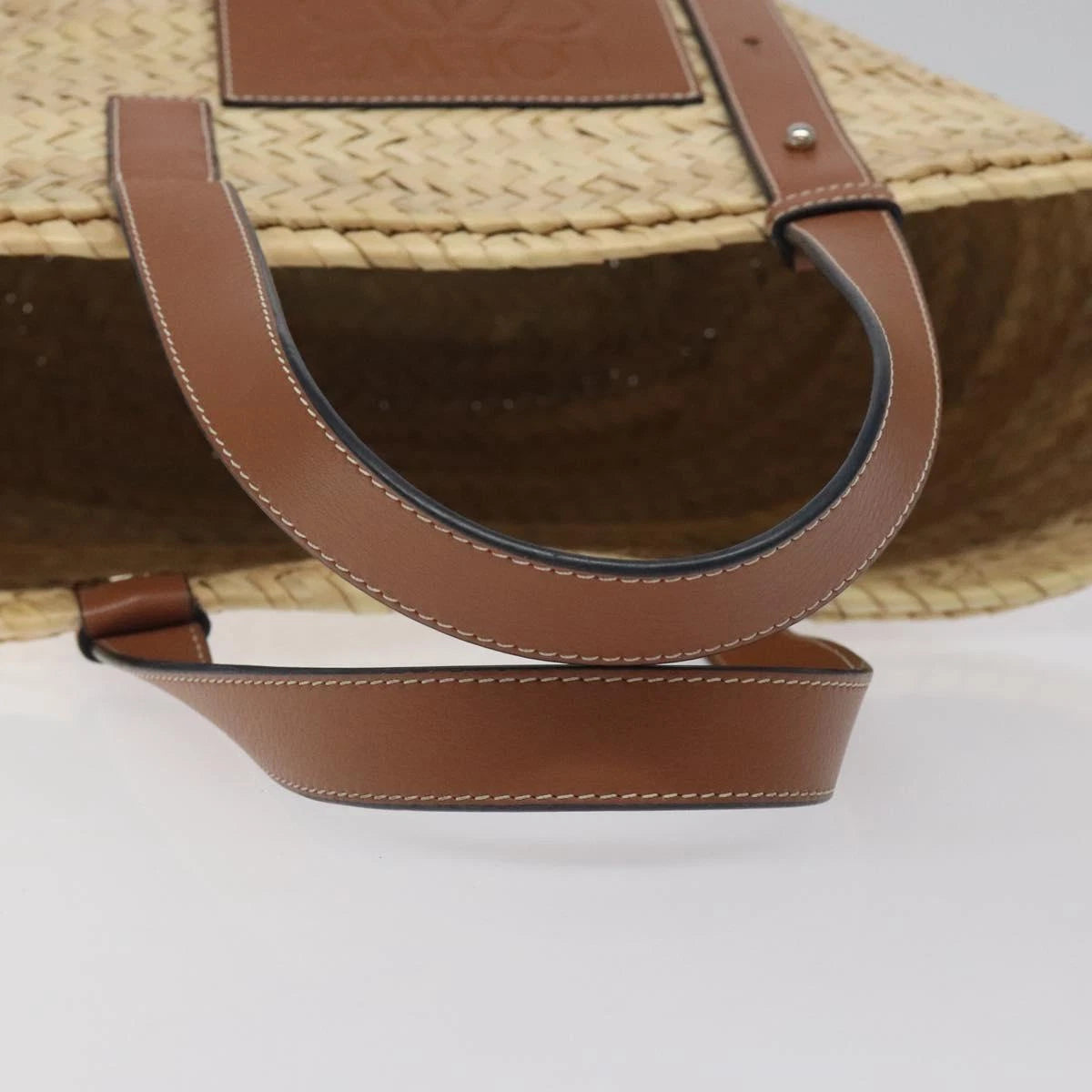 Loewe Medium Anagram Raffia Tote Bag