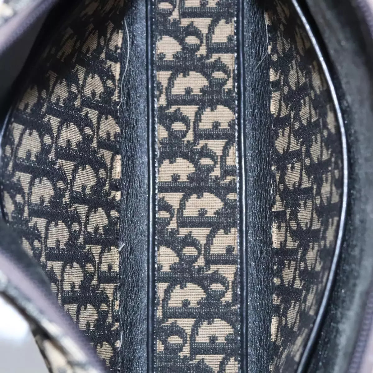 Christian Dior Trotter Canvas Shoulder Bag