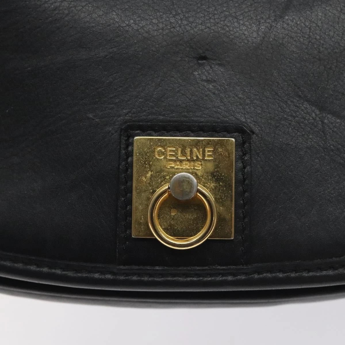Celine Leather Shoulder Bag