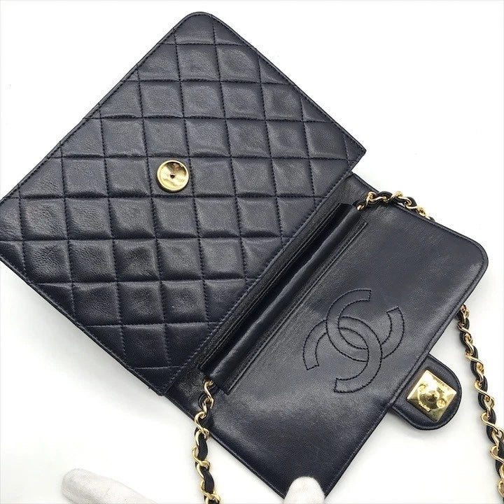 Chanel Push Lock Shoulder Bag