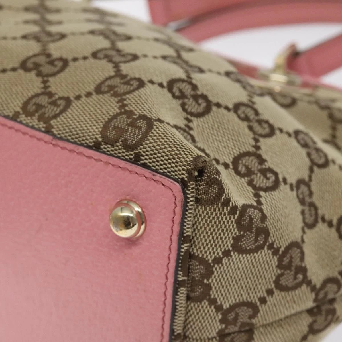 Gucci Canvas Hand Bag