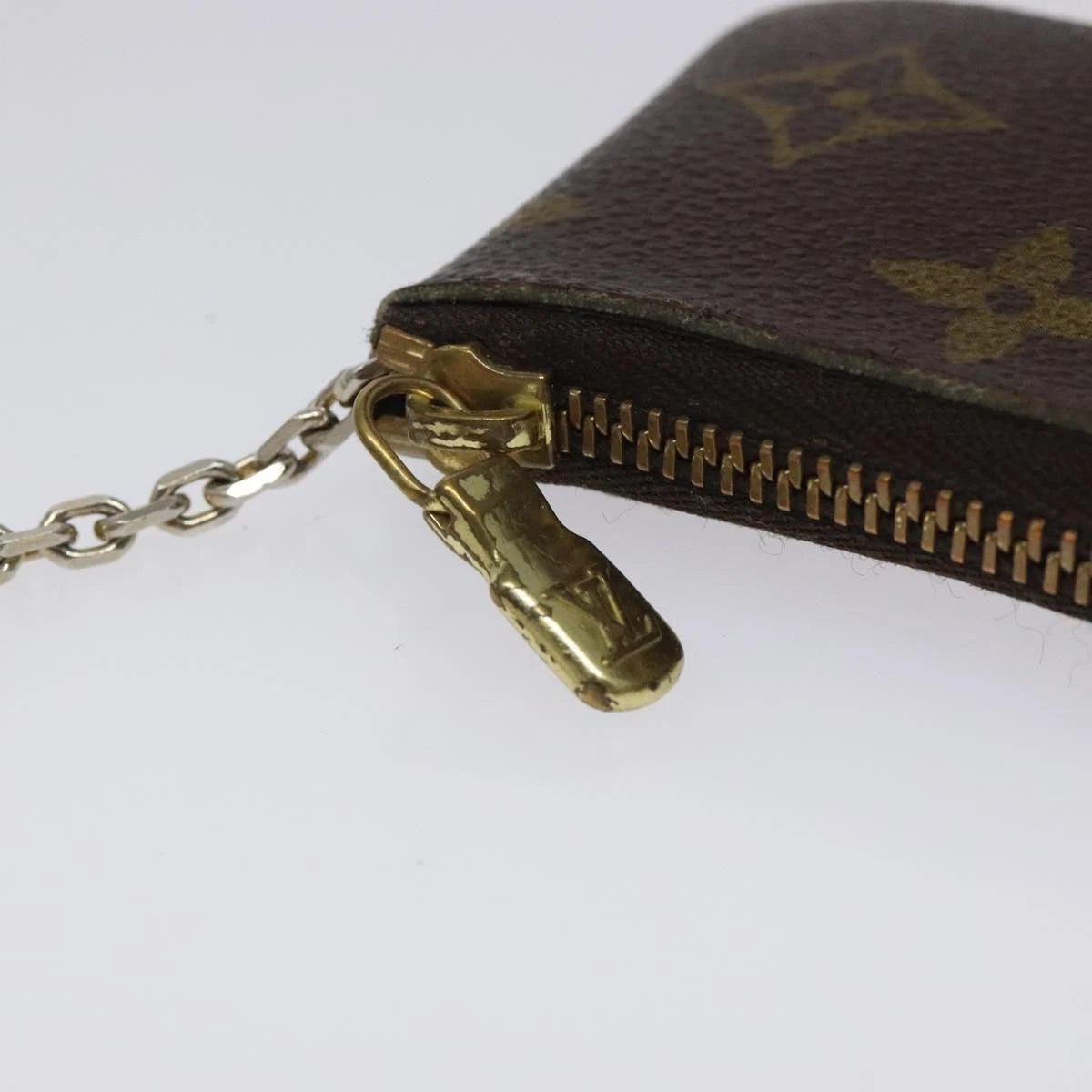 Louis Vuitton Monogram Pochette Cles Coin Purse