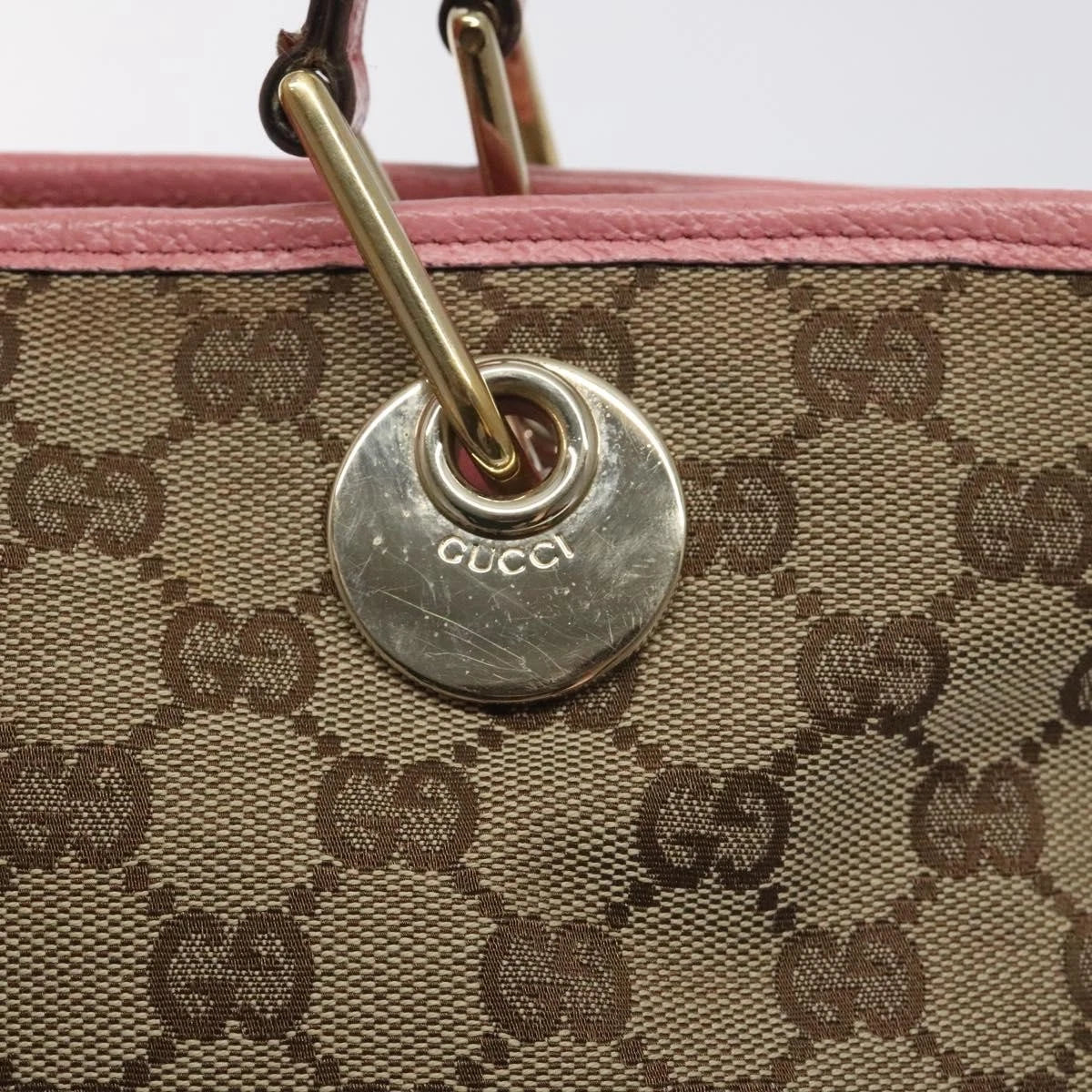 Gucci Canvas Hand Bag