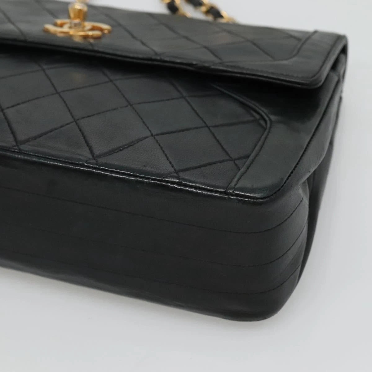 Chanel Single Flap Turn Lock Bag