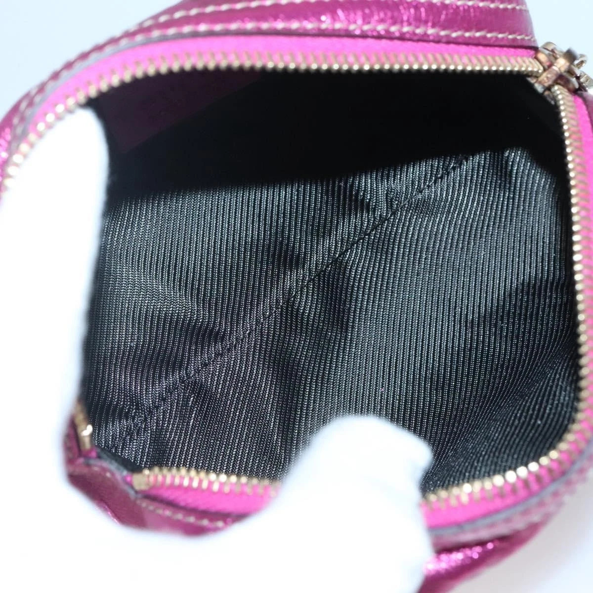 Gucci Guccissima Metallic Pouch
