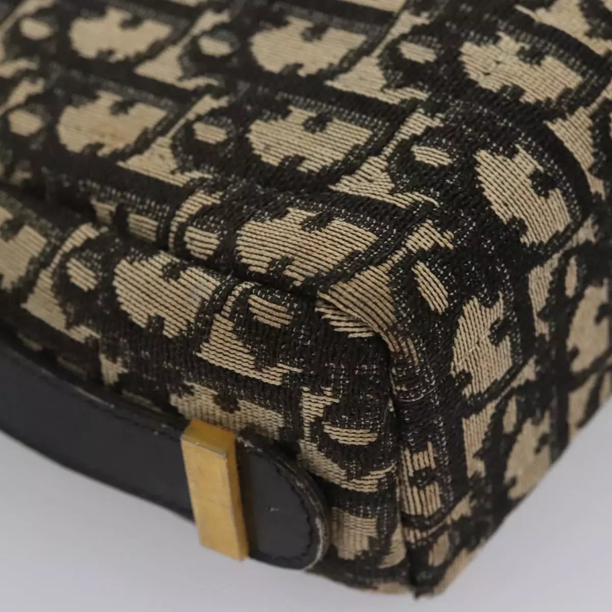 Christian Dior Trotter Canvas Shoulder Bag