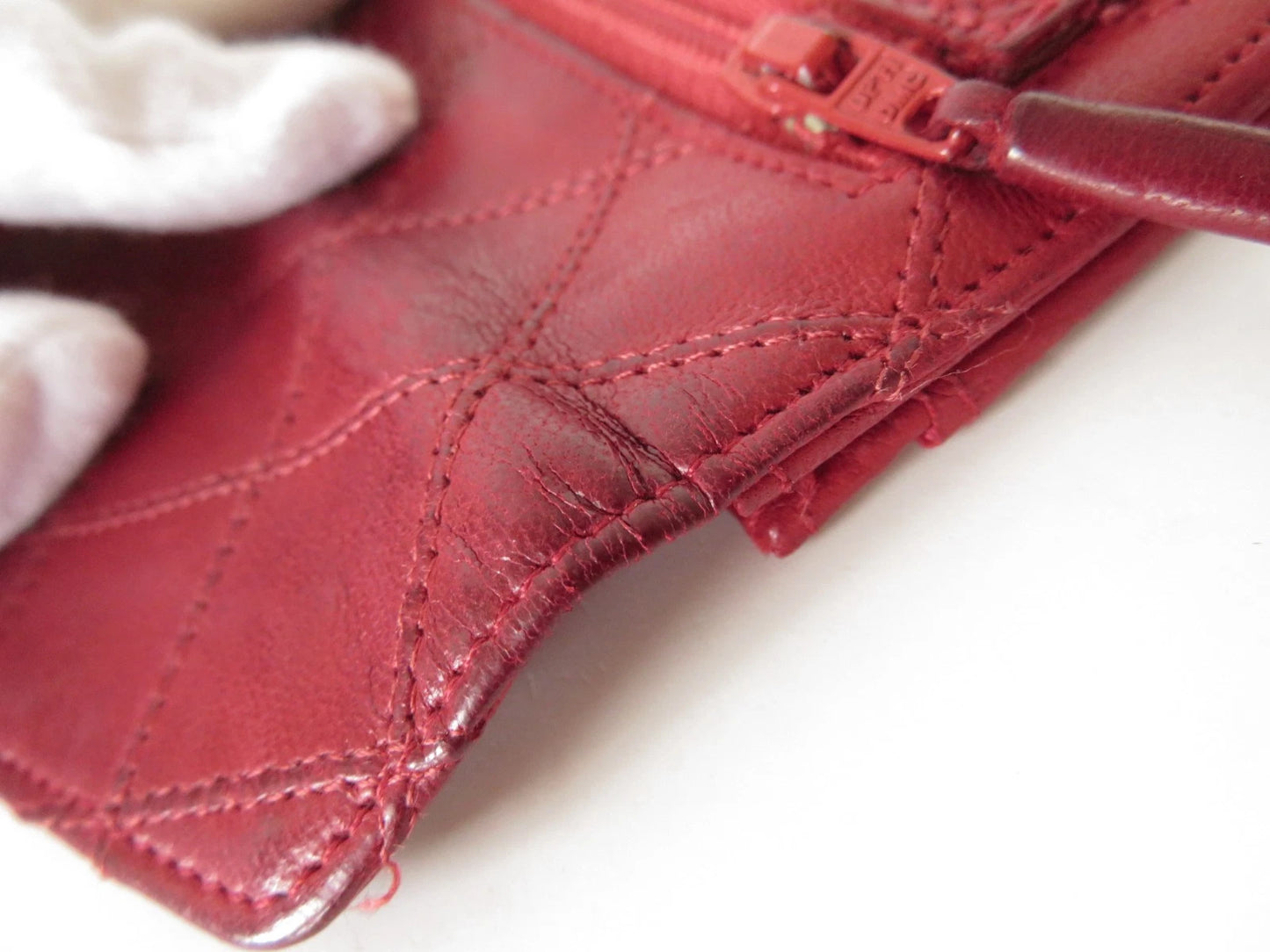 Chanel Quilted Leather Bifold Wallet