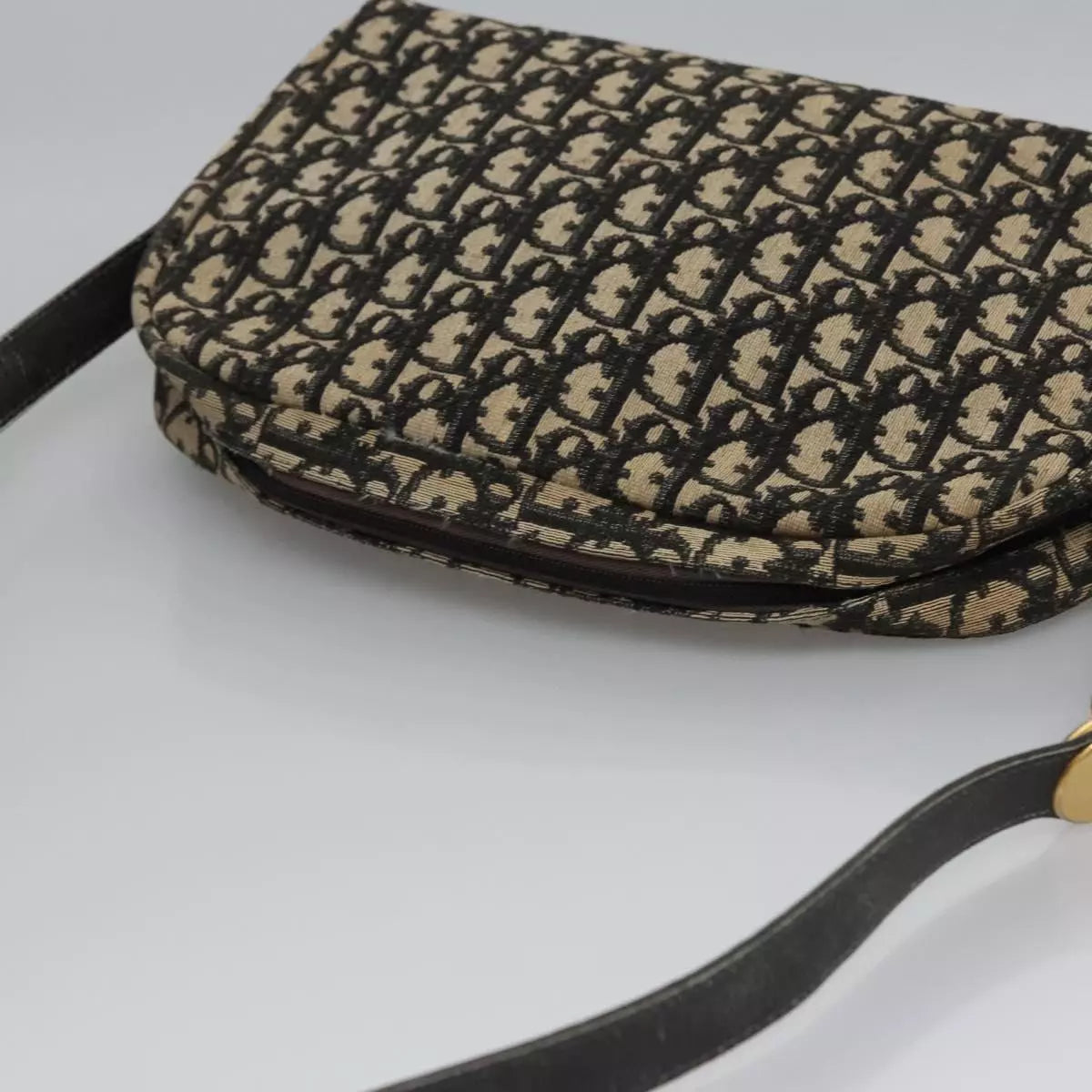 Christian Dior Trotter Canvas Shoulder Bag