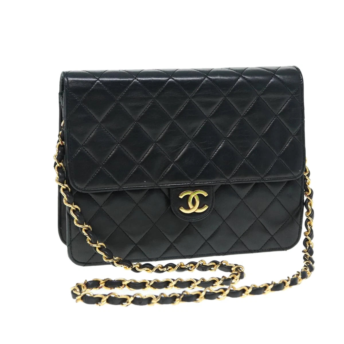 Chanel Push Lock Shoulder Bag